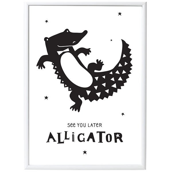 Poster &quot;Alligator&quot;